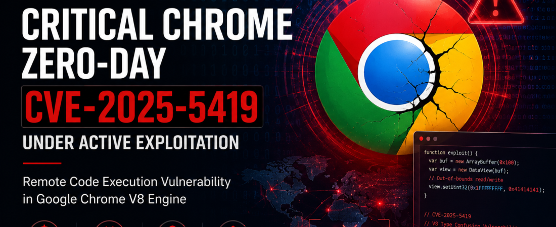 Critical Chrome Zero-Day CVE-2025-5419 Under Active Exploitation: What Security Teams Need to Know